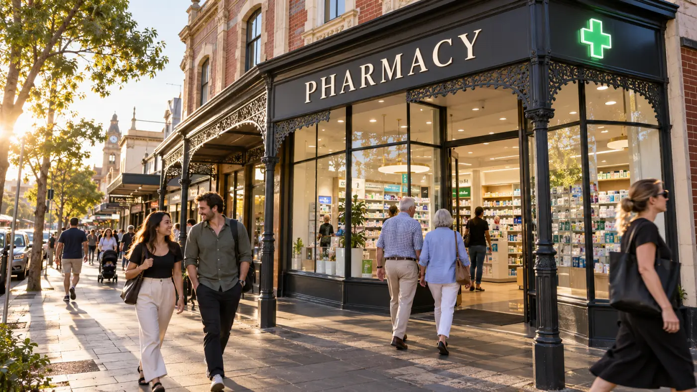 Pharmacy storefront covered by the Pharmacy POS Direct technician network