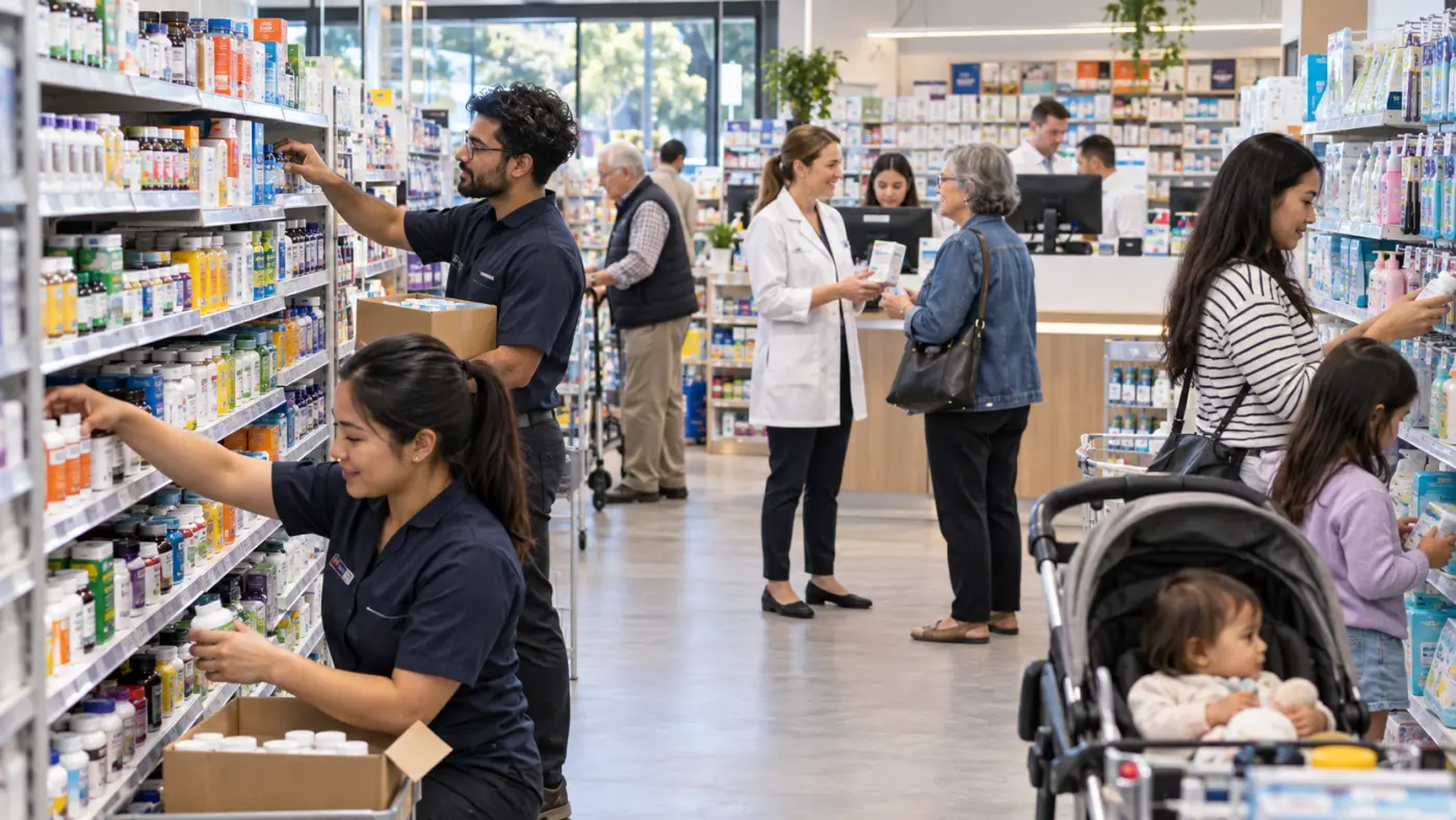 Point of Sale & Hardware Supply in an Australian pharmacy